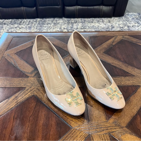 Tory Burch Raleigh Nude Pumps, size 7M - Picture 6 of 16